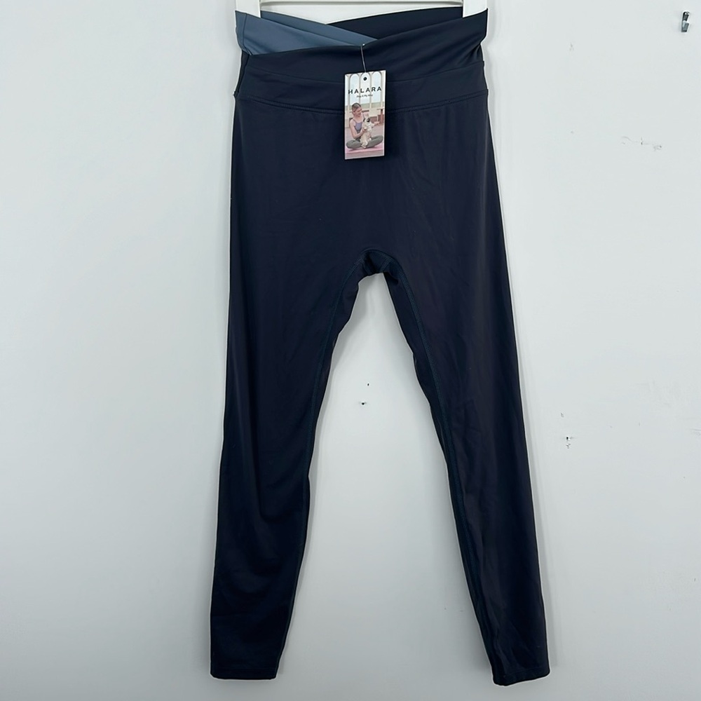 NWT Halara Colorblock Crossover leggings 7/8